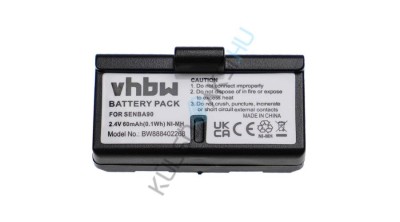 &amp;Icirc;nlocuire baterie pentru căști wireless VHBW pentru Sennheiser BA90, E90, E180 - 60 mAh 2,4 V NiMH foto