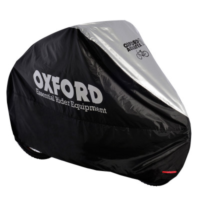 Prelata bicicleta Oxford Aquatex, culoare negru/argintiu PB Cod:CC100OX foto