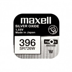 Baterie ceas Maxell SR726W V396 SR59 1.55V oxid de argint 1buc