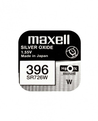 Baterie ceas Maxell SR726W V396 SR59 1.55V oxid de argint 1buc foto