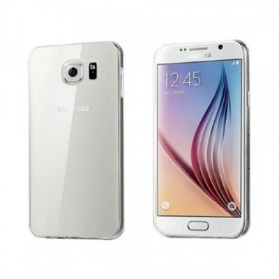 Husa de protectie Slim TPU pentru Samsung Galaxy S6 , Transparenta foto