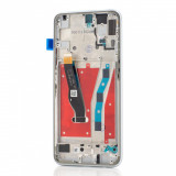 Display Huawei Honor 9X, 9X Pro, Alb + Rama SWAP