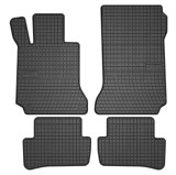 Covorase Cauciuc Mercedes C-Klass W204 (2007-2014) Negre Set 4 Buc Compatibilitate Dedicata