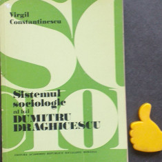 Sistemul sociologic al lui Dumitru Draghicescu Virgil Constantinescu