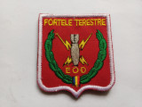 Emblema militara brodata-Fortele Terestre-EOD