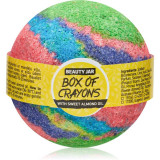 Cumpara ieftin Beauty Jar Box Of Crayons bombă de baie cu ulei de migdale 150 g