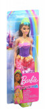 Barbie papusa printesa dreamtopia cu coronita galbena, Mattel