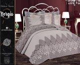 Set cuvertura de pat eleganta, Cuvertura Pat (240x260) + 2 Fete Perna (60x80)