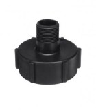 Reductie Bazin IBC 1000L S60X6 Filet Exterior 1 Tol Topautochei&reg; Adaptor Robinet Butoi Plastic Rezistent + Garnitura