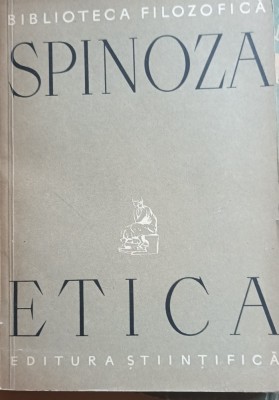 SPINOZA ETICA foto