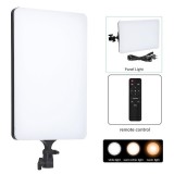 Cumpara ieftin Lampa LED profesionala 47x28 cm, cu suport de fixare pe trepied, telecomanda bluetooth, intensitate culori reglabila,