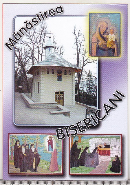 bnk cp Manastirea Bisericani - Vedere - necirculata