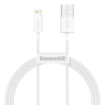 Cablu Baseus Superior CALYS-A02 1m, alb foto