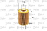 VALEO 586504 Filtru ulei