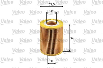 VALEO 586504 Filtru ulei foto