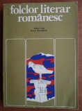 Folclor literar romanesc / Mihai Pop, Pavel Ruxandoiu