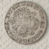 Austria 20 kreuzer 1832 A , argint