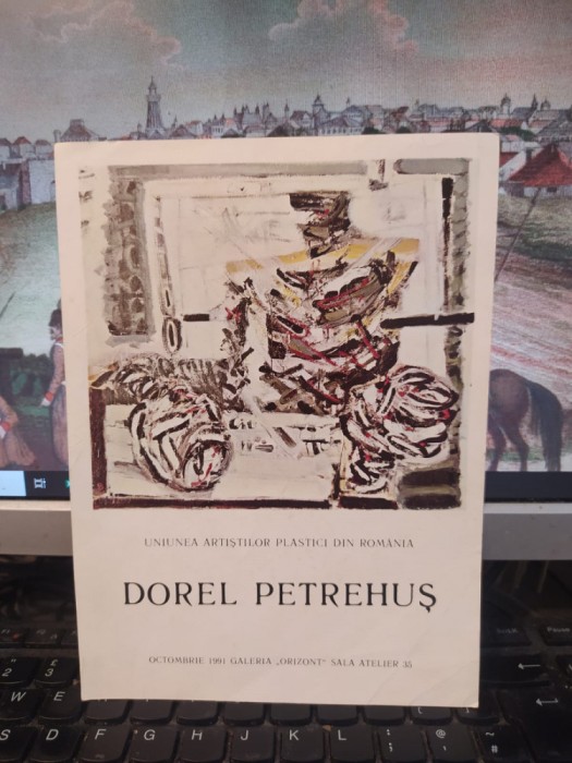 Dorel Petrehuș, planșă, Expoziția de pictură, București 1991, 120
