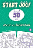 50 de jocuri cu labirinturi (Vol. 1) - Paperback brosat - Paralela 45