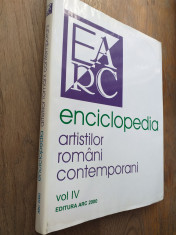 Enciclopedia artistilor romani contemporani , vol 4, 2001- Al. Cebuc foto