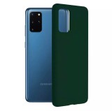 Cumpara ieftin Husa Samsung Galaxy S20 Plus Silicon Verde Slim Mat cu Microfibra SoftEdge, Techsuit