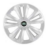Cumpara ieftin Set 4 Capace Roti Autohelix MSA&reg;, potrivite jantelor de R14, pentru Land Rover, model terra cromat