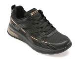 Pantofi sport SKECHERS negri, 117648, din material textil