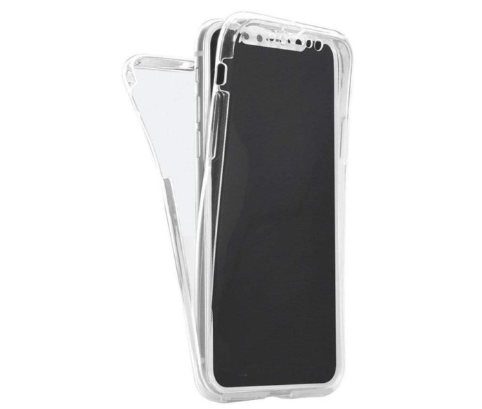 Husa Telefon Silicon iPhone X iPhone XS Clear Ultra Thin Fata+Spate