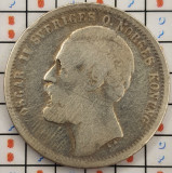 Suedia 1 coroana krona 1875 argint - km 741 - A006