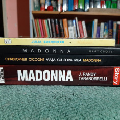 4 biografii Madonna (de Mary Cross, Randy Taraborrelli, Christopher Ciccone etc)