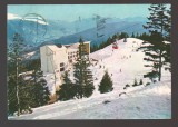 CPIB 25184 CARTE POSTALA - SINAIA. STATIA TELEFERIC COTA 1400, CIRCULATA, 1978, STAMPILE, TIMBRU