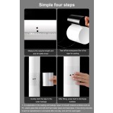 Banda Adeziva pentru Etansare si Izolare Tevi si Recipiente, Super Puternica cu Lipici Foarte Rezistent, Utilizare Universala, 150 x 10 cm, Transparen