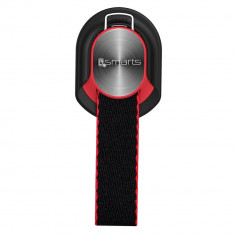 Suport universal pentru telefon 4smarts Finger Strap black/red foto