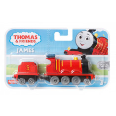 THOMAS LOCOMOTIVA CU VAGON PUSH ALONG JAMES