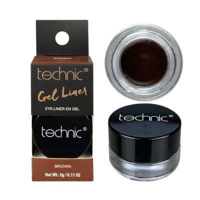 Tus de Ochi Gel, Technic, Gel Pot Liner Eyeliner, Maro, 3 g foto