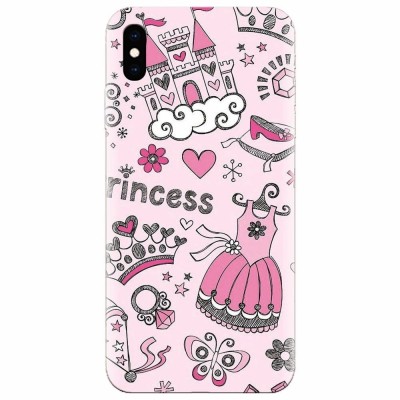 Husa silicon pentru Apple Iphone XS Max, Princess foto