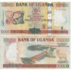Uganda 2009 - 10.000 shillings, necirculata