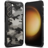 Husa Ringke fusion Samsung Galaxy S23 camo negru