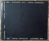 Cartea definitiilor - Alexandru Dohi