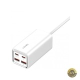Incarcator Statie Ldnio A4610 65W 5A 2 x USB-A - 2 x USB-C Alb