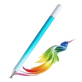Stylus Pen Universal Techsuit JC04, Touchscreen, Compatibil Tableta/Telefon, Varf Precizie, Rotire 180&deg;, Aluminiu, Albastru