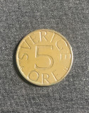 Moneda 5 ore 1976 Suedia, Europa