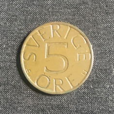 Moneda 5 ore 1976 Suedia