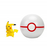 Figurina Pokemon - Clip N Go Pikachu 02 &amp; Premier Ball