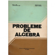 Ion D. Ion, Constantin Nita, Nicolae Radu, Dorin Popescu - Probleme de algebra - 123334