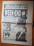 Ziarul week-end 23-29 noiembrie 1991