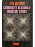 Liviu Zapirtan - Contributii la critica teoriilor elitare (Editia: 1979)