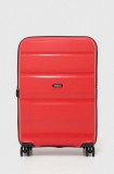 American Tourister valiza culoarea rosu