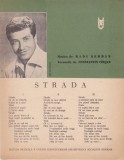 AS - PARTITURA MUZICA RADU SERBAN, VERSURI CONSTANTIN CARJAN - STRADA, PT VOCE SI PIAN