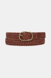 Levi&#039;s curea de piele culoarea maro, 000A4-0002